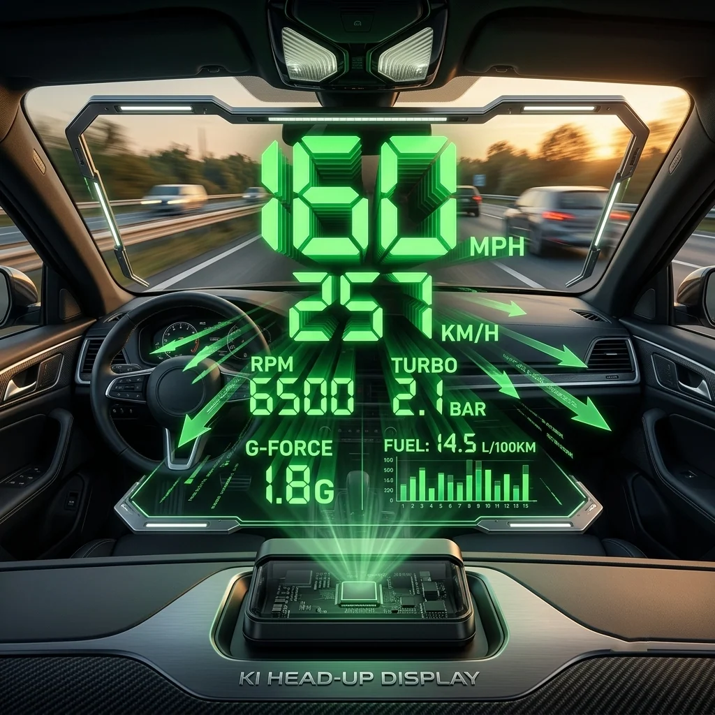 🔥🔥Head Up Display Car GPS Digital Speedometer