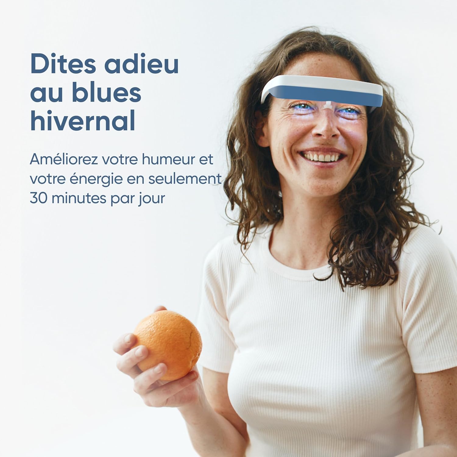Lunettes luminothérapie portable pour troubles du sommeil