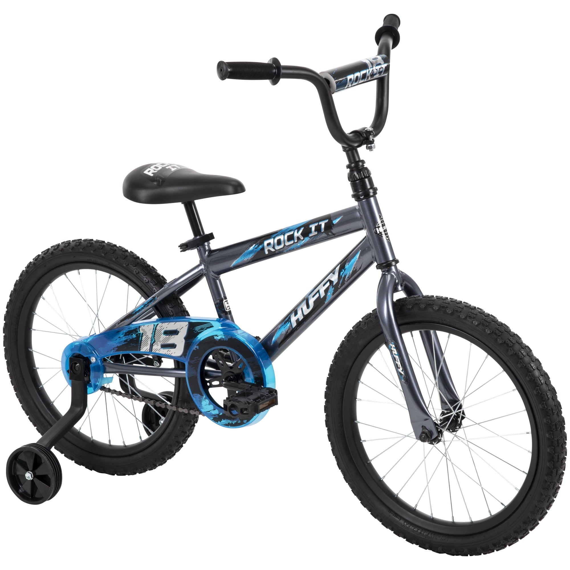 18 Rock It Boys Sidewalk Bike. Gray