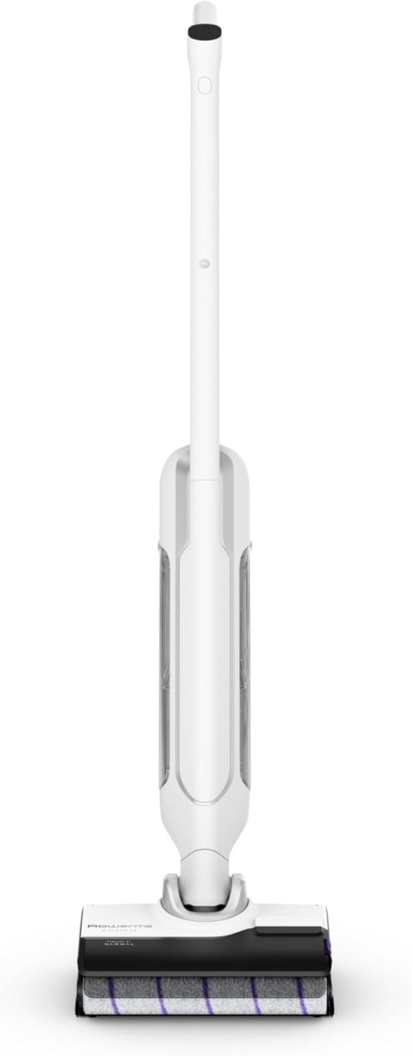 Aspirateur laveur X Clean 10 inclinable 180° auto nettoyage séchage 65°C 60 min tâches tenaces poils animaux blanc