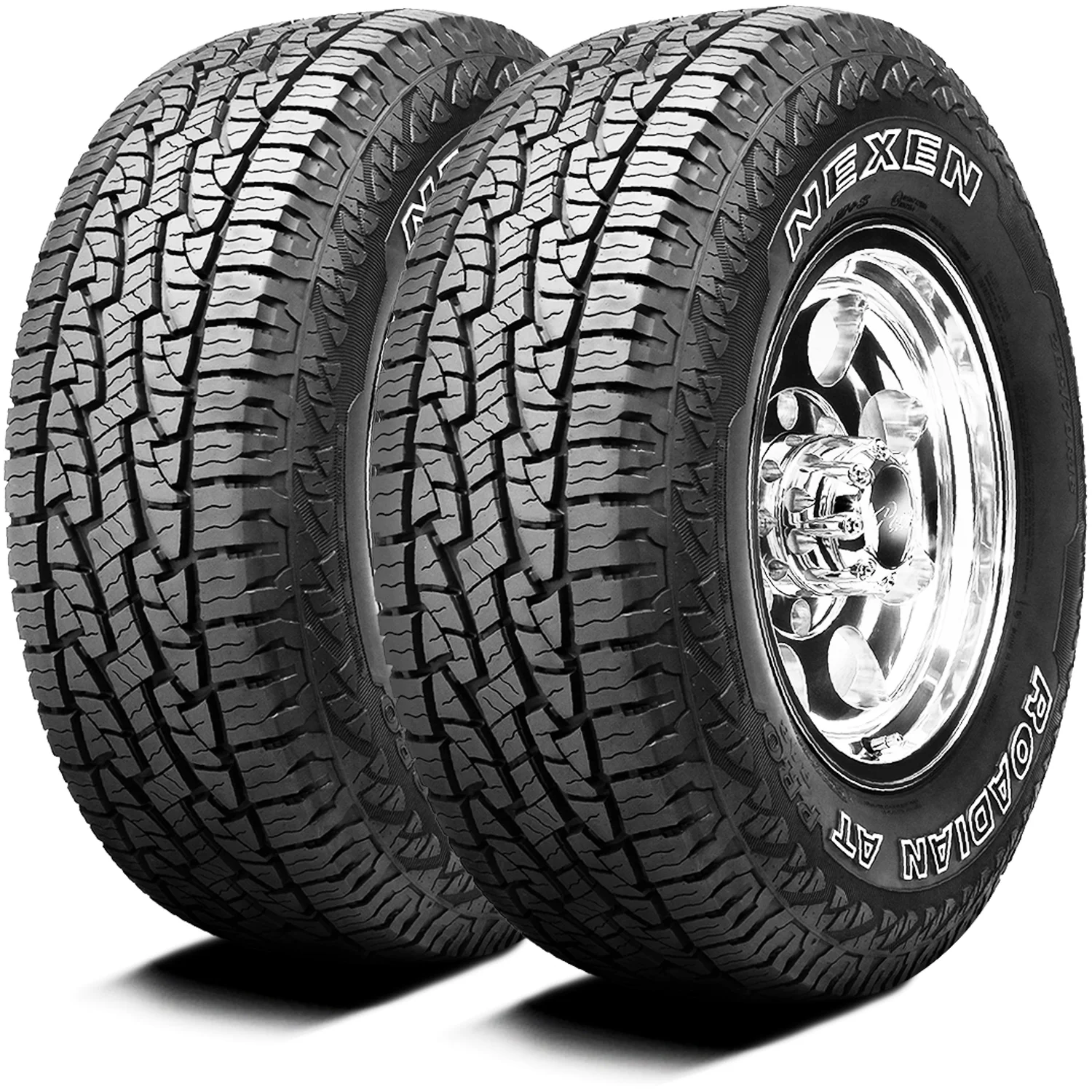 Set of 4 (FOUR) Nexen Roadian AT Pro RA8 235/75R15 109S XL A/T All-Terrain Tires