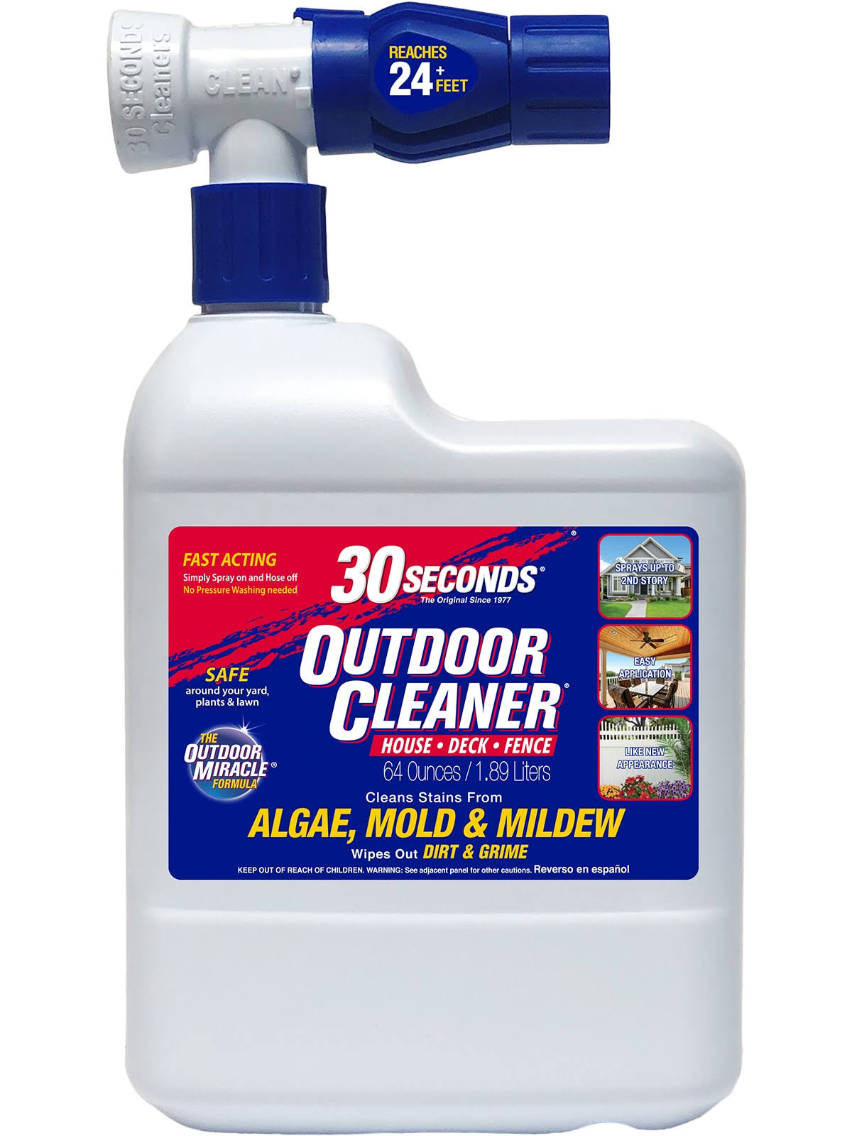 30 Seconds Outdoor Cleaner - 64 ounces (1.89 liters)