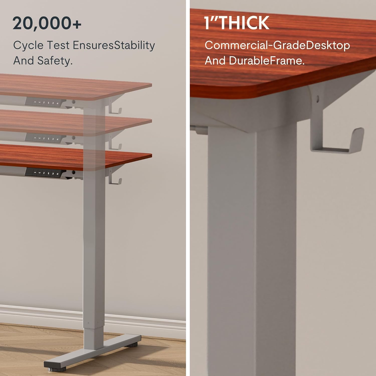 FLEXISPOT EN1 Whole-Piece Standing Desk