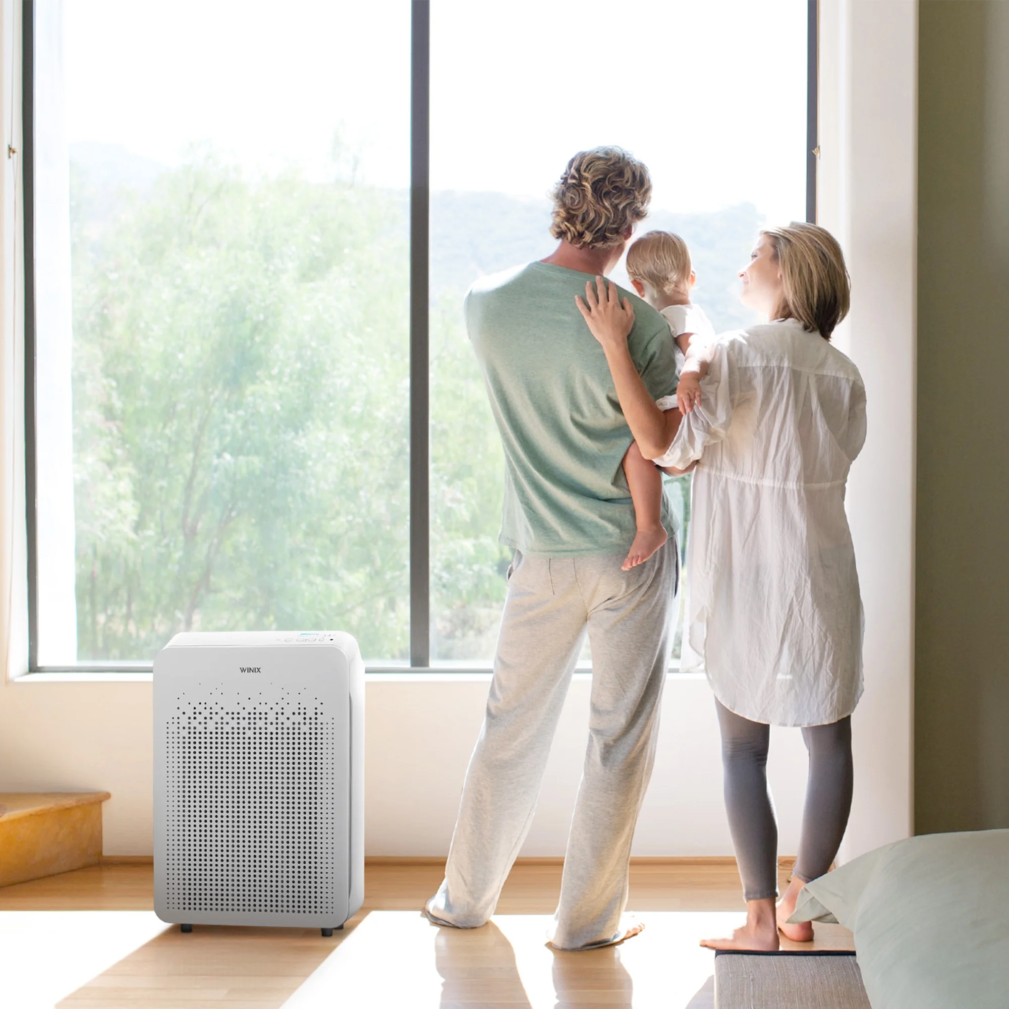 Restored Winix C545 Air Purifier W/ True HEPA and Carbon Filter Captures Smoke, Allergens and Odors (Refurbished)