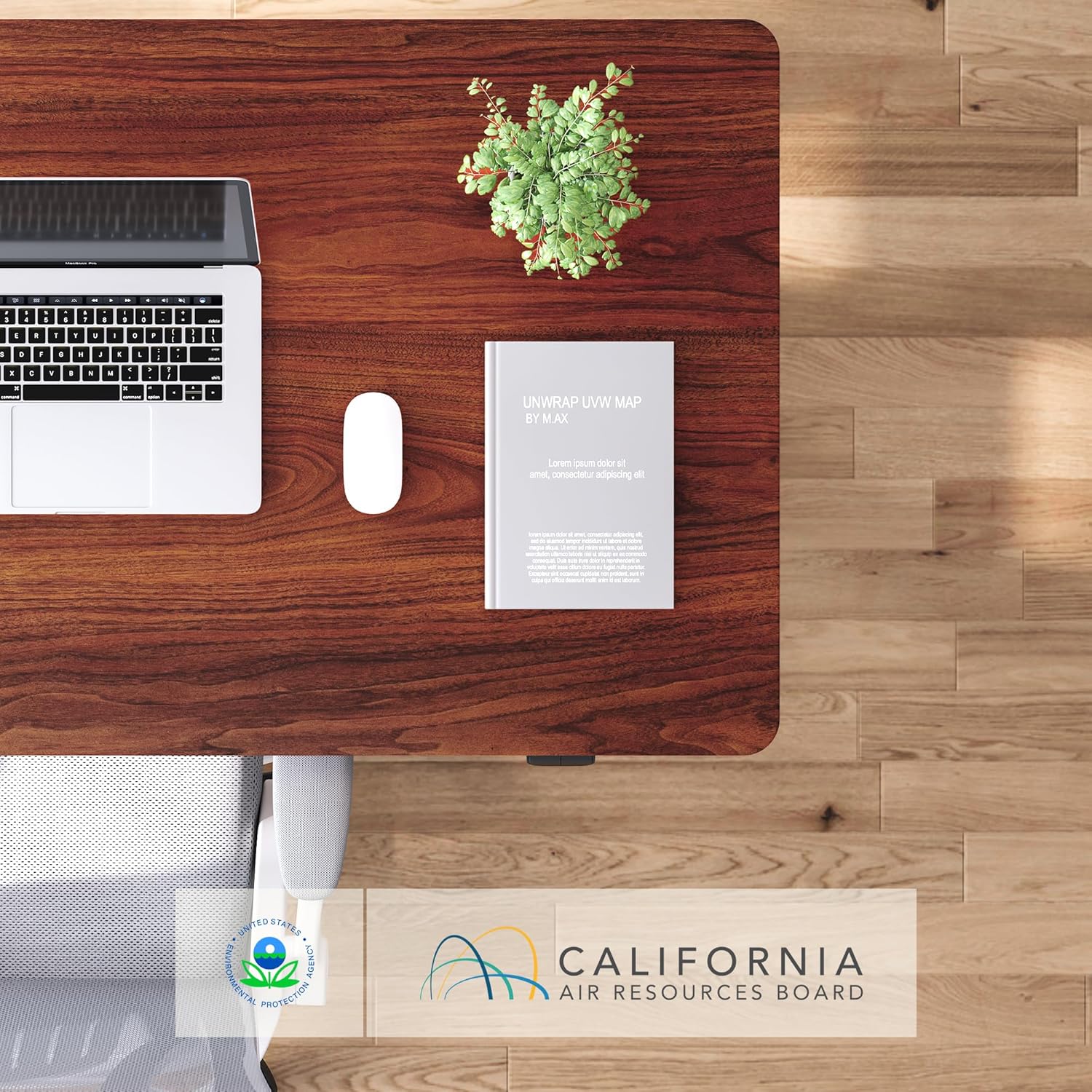FLEXISPOT EN1 Whole-Piece Standing Desk