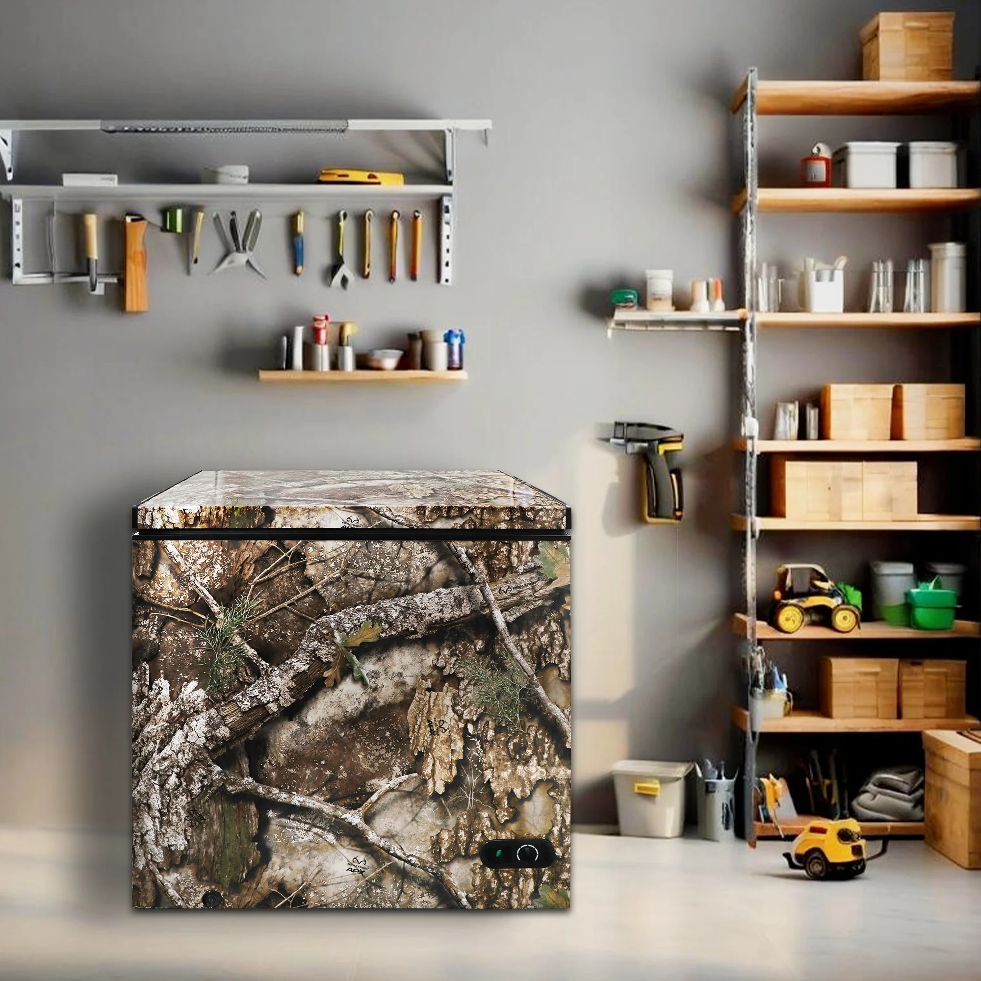Realtree 7 - cu ft Manual Defrost Chest Freezer (Camouflage)