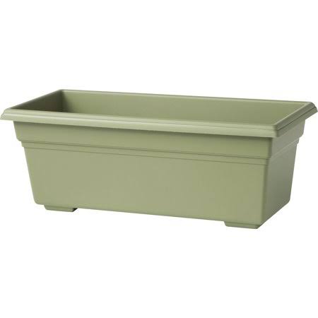 Novelty Maunfacturing Countryside Flower Box Planter, Sage - 36 inch, Size: 36 x 8 x 6.5, Green