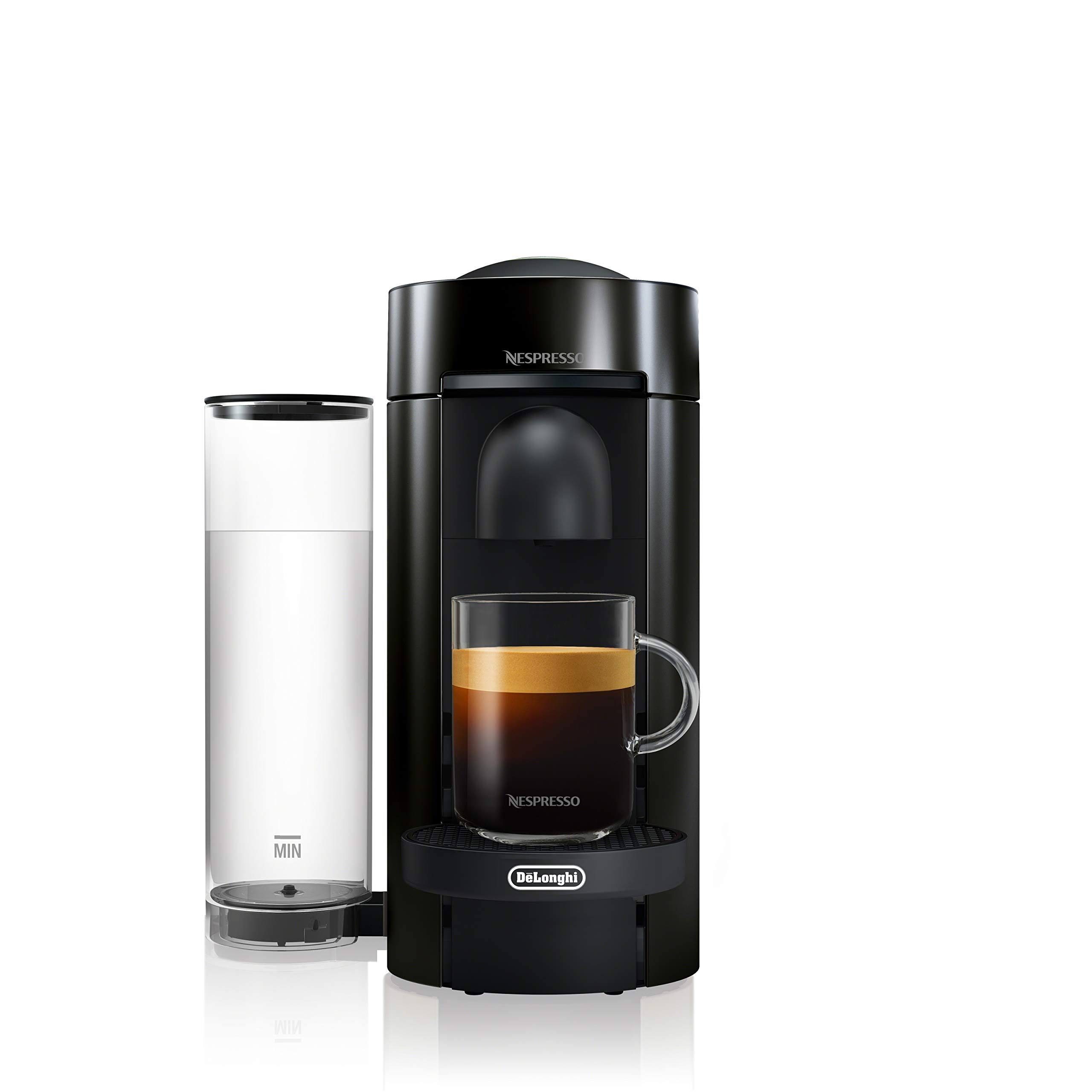 Nespresso Vertuo Plus Coffee and Espresso Machine by De'Longhi - Ink Black