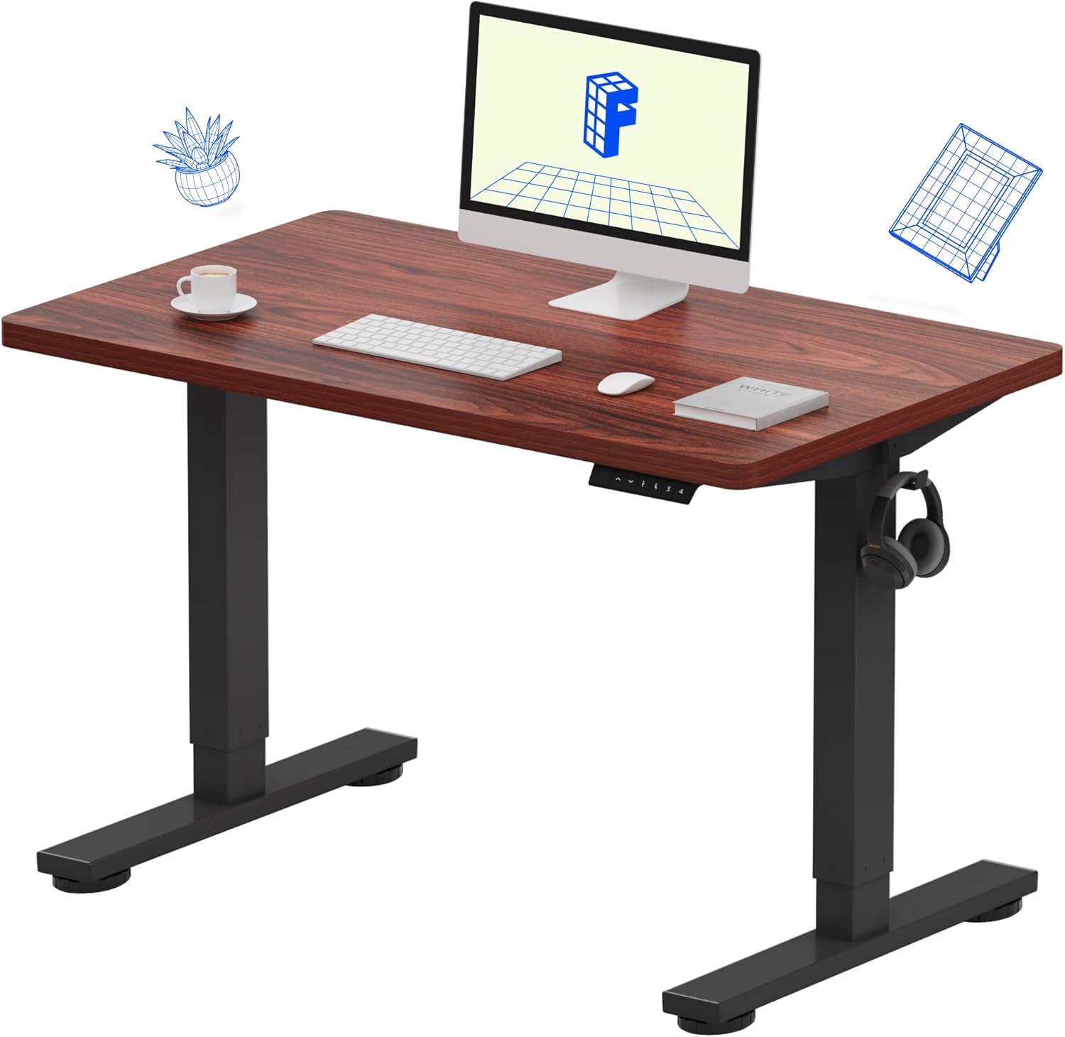 FLEXISPOT EN1 Whole-Piece Standing Desk