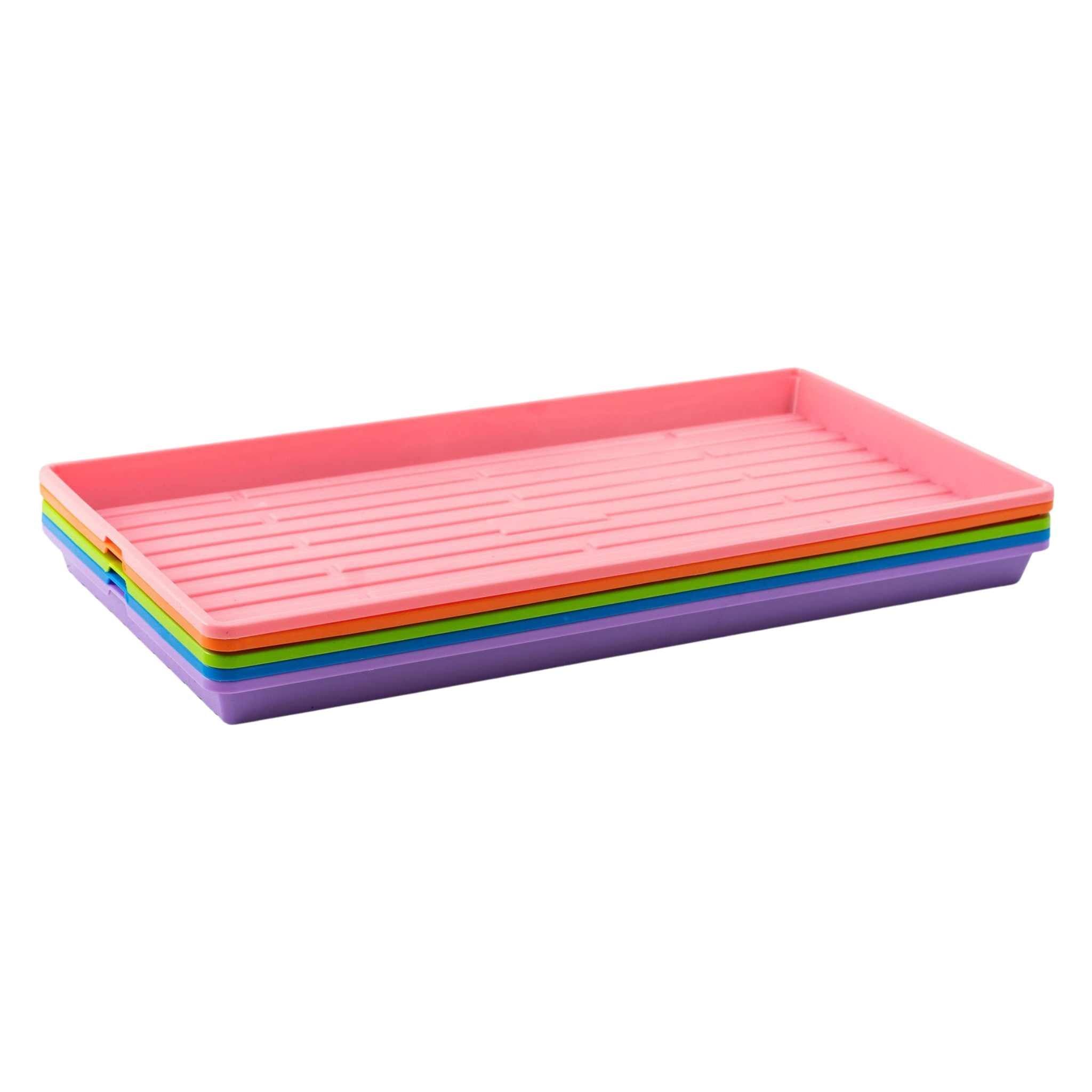 Bootstrap Farmer Microgreen Trays, Multicolor 30 Pack, No Holes