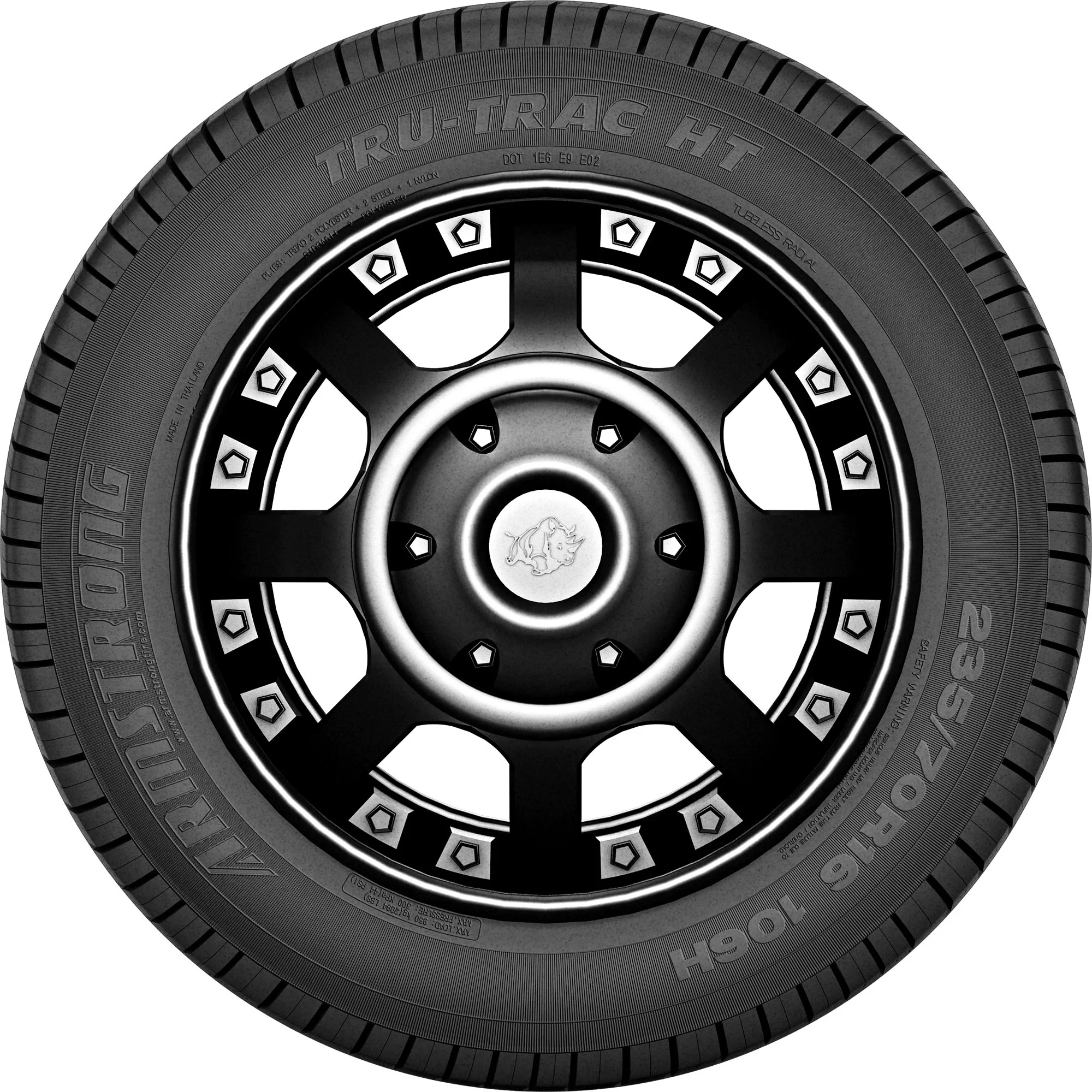 Armstrong Tru - Trac HT Highway 265/65R17 112H Light Truck Tire