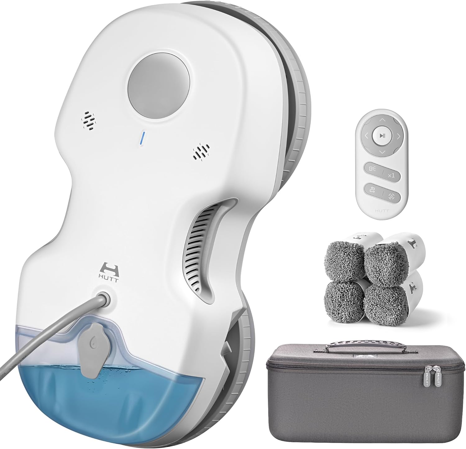 Robot nettoyeur vitres S7 5500Pa pulvérisation automatique châssis 3D flottant sécurité multiples télécommande