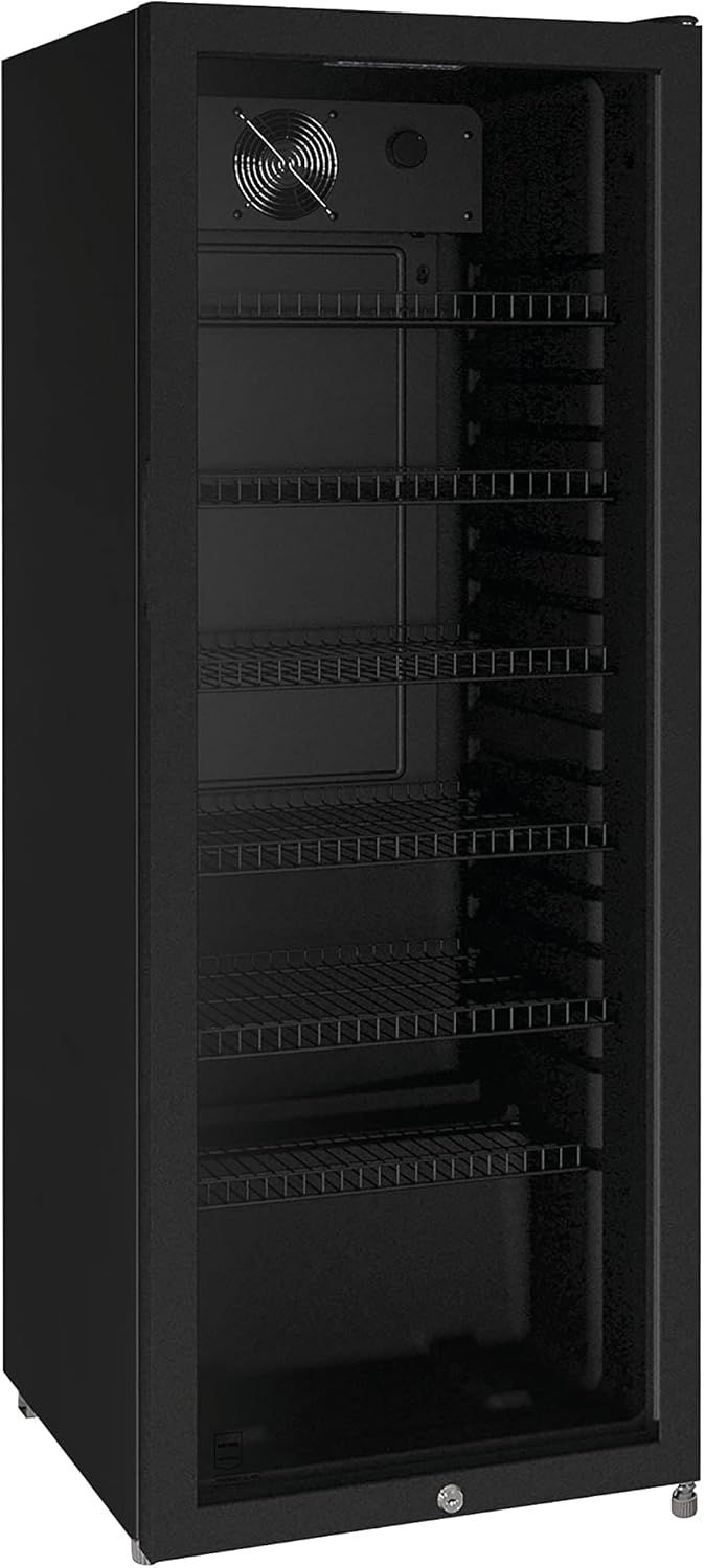 Réfrigérateur boissons GSC4240B 237 L métal verre refroidissement statique 110W serrure restauration noir
