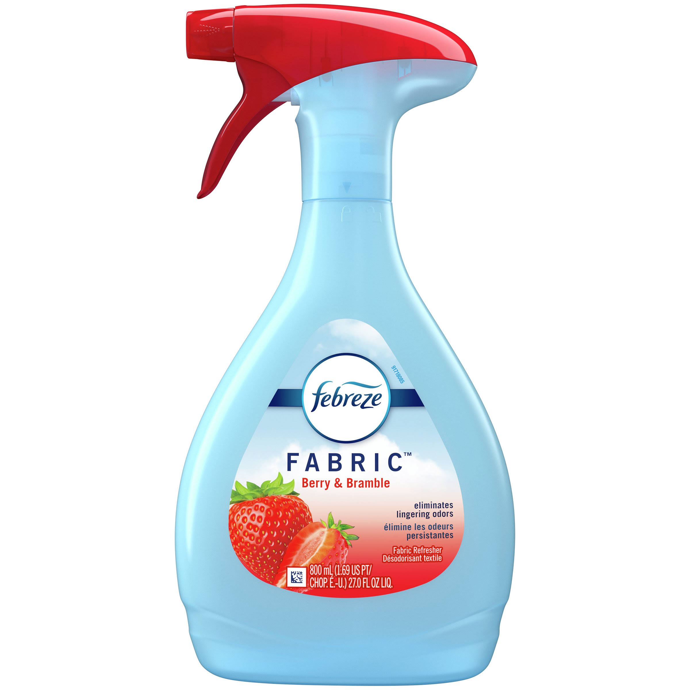 Febreze Odor-Fighting Fabric Refresher, Berry Bramble - 23.6 fl oz