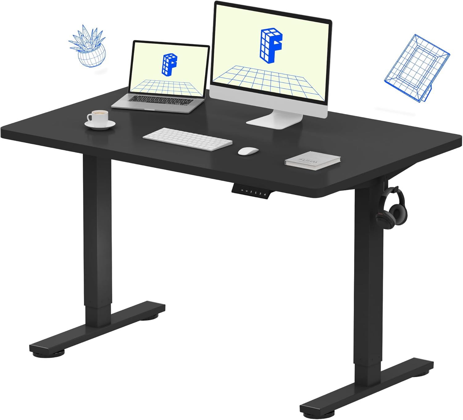 FLEXISPOT EN1 Whole-Piece Standing Desk