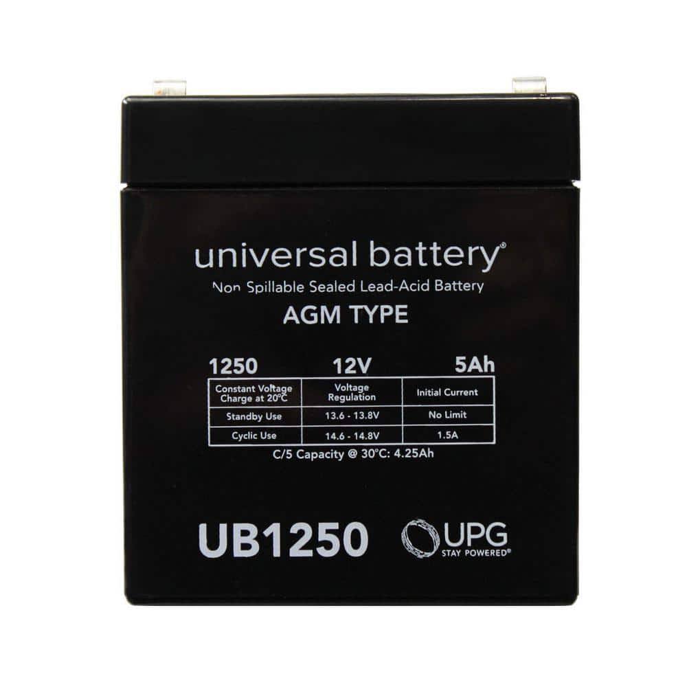 UPG Sealed 12V Lead-Acid Battery (UB1250)