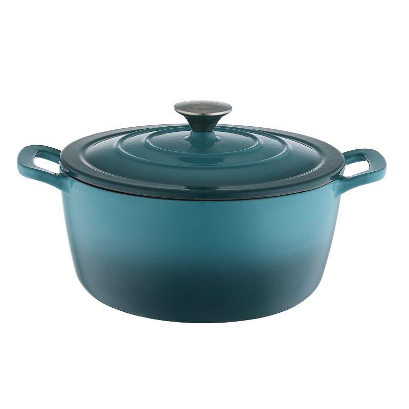 Food Network 3.5-Qt. Ombre Enameled Cast-Iron Dutch Oven
