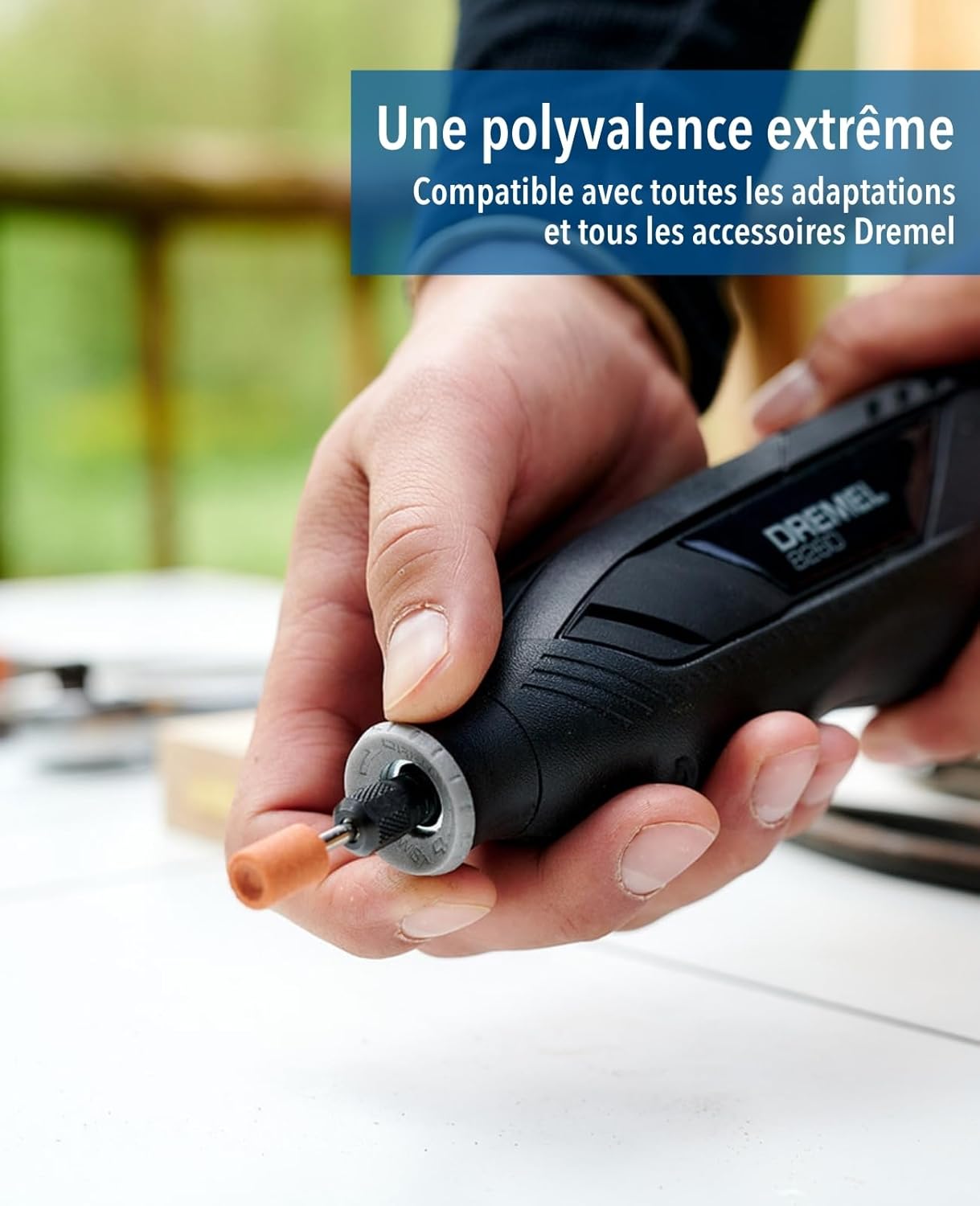 Outil rotatif sans fil 8260 batterie 12V 3Ah 65 accessoires moteur sans charbon vitesse 5000 à 30000 tr/min