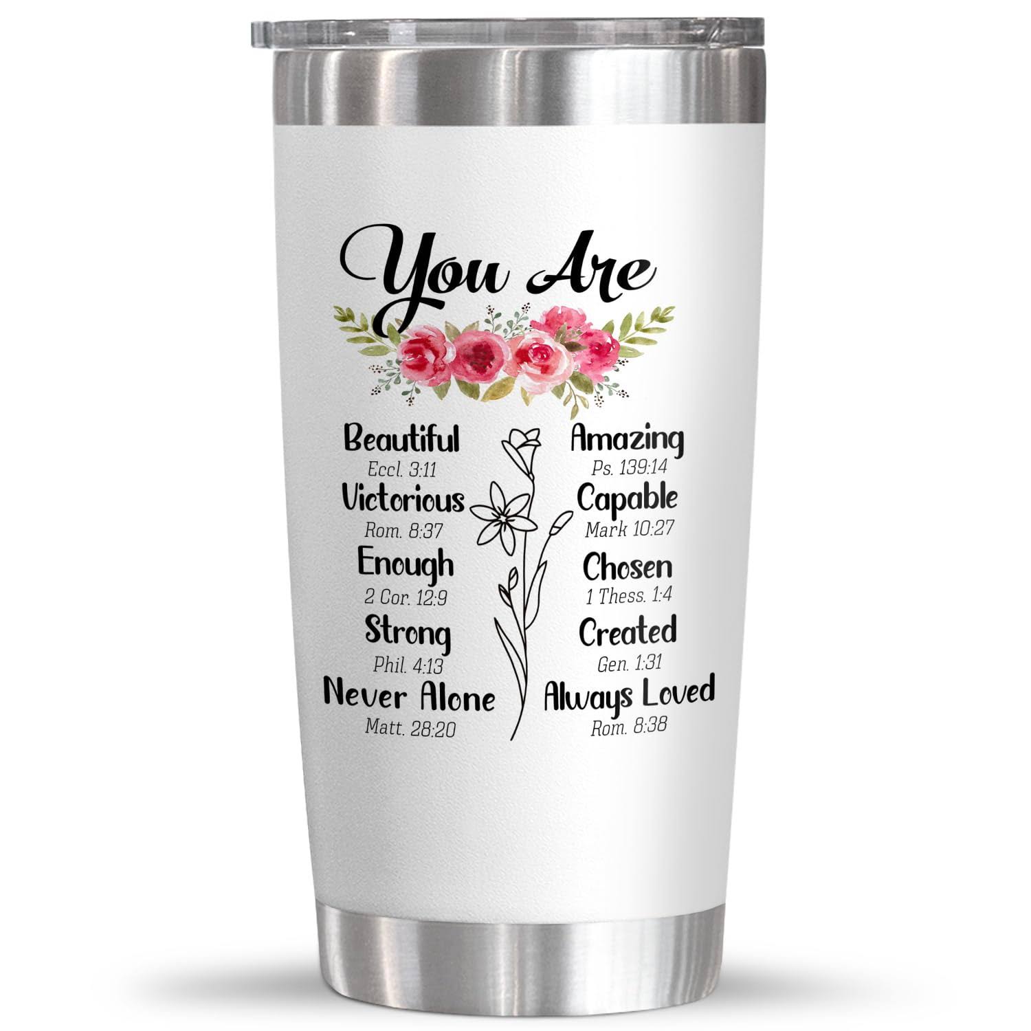 TEEZWONDER Gifts for Women - Christian Gifts for Women - Inspiration Religious Gifts Idea - Christmas Gifts for Women - Birthday Gifts for Women Mom F