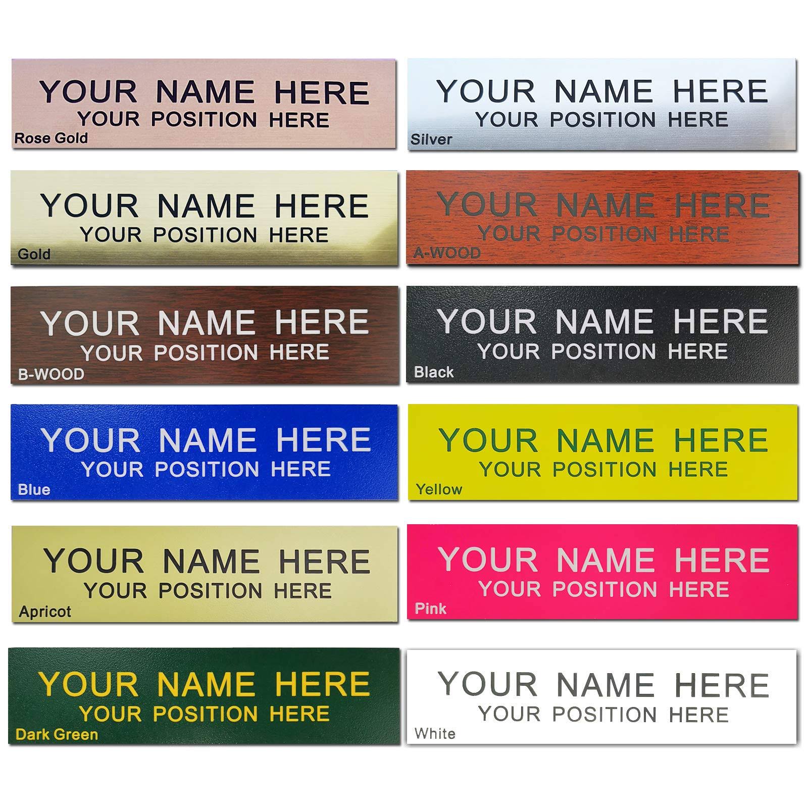 Icomecn Personalized Office Name Plate 2