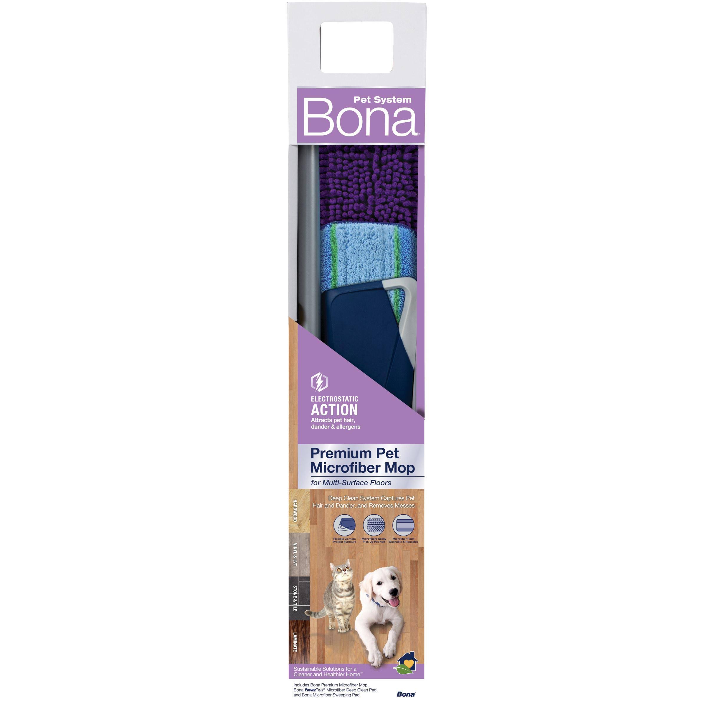 Bona Pet System Mop, Microfiber, Premium Pet