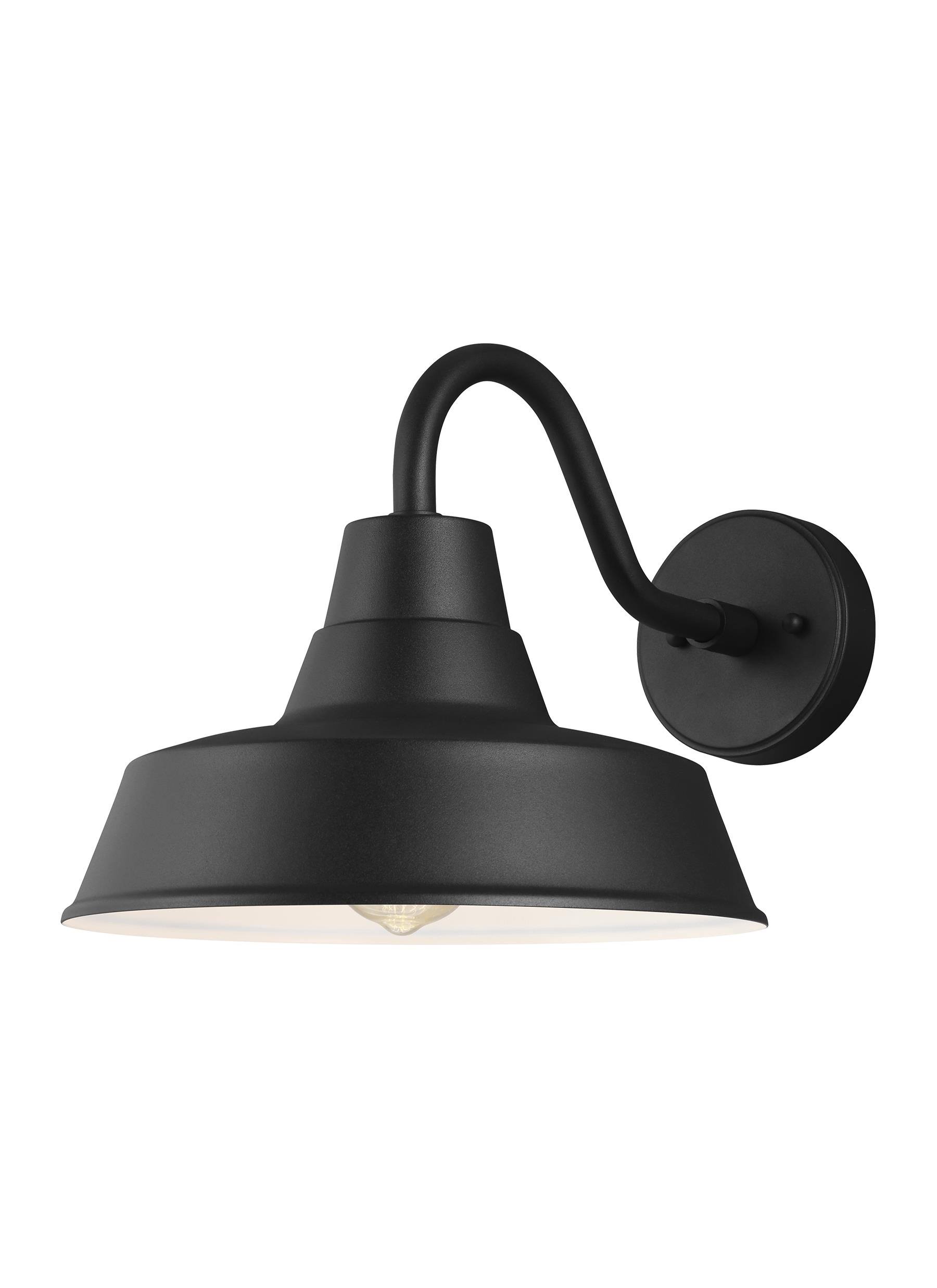 Barn Light Medium One Light Outdoor Wall Lantern Black