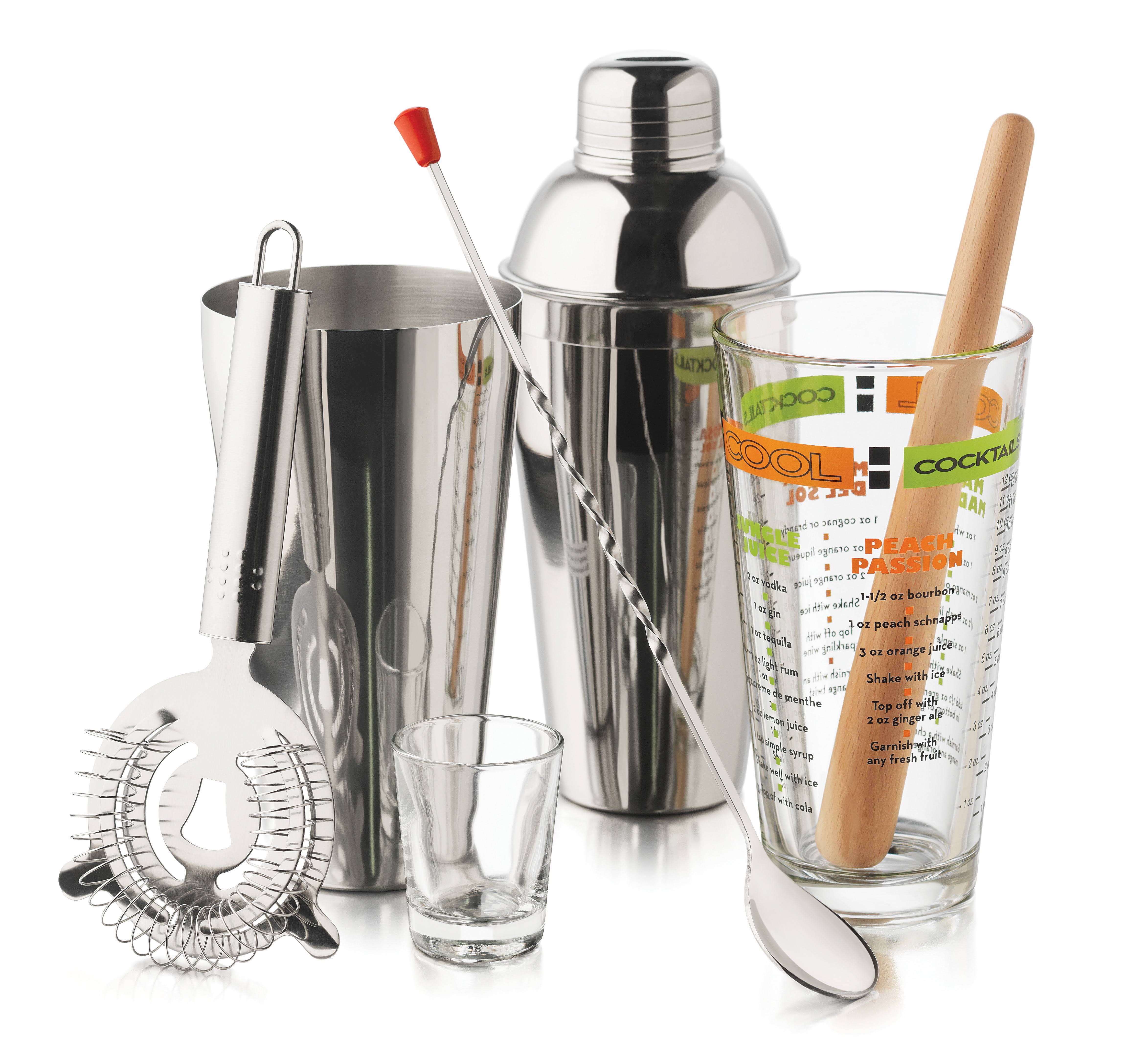 Libbey Mixologist 9-Piece Cocktail Set