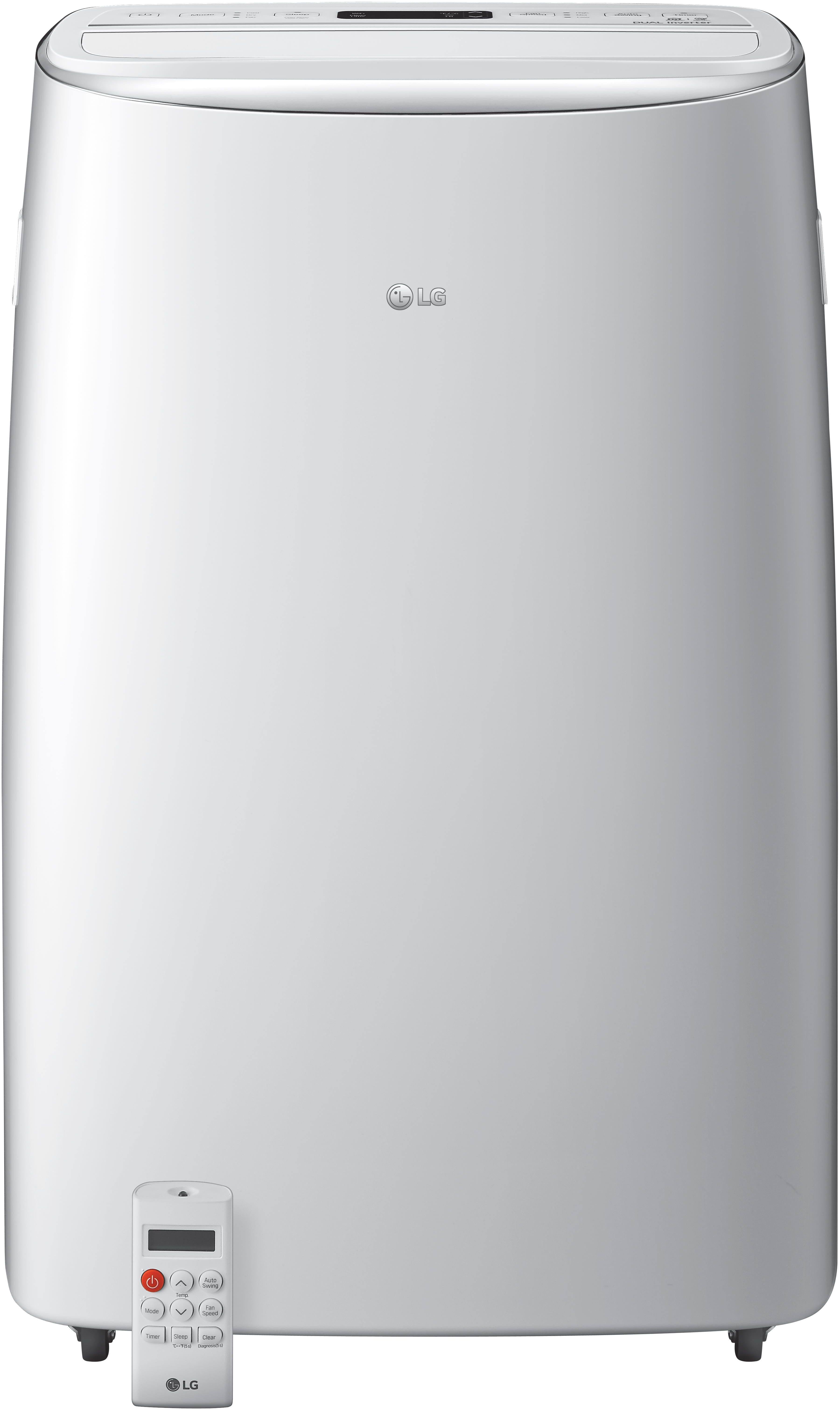 LG 10,000 BTU Dual Inverter Smart Wi-Fi Portable Air Conditioner - White