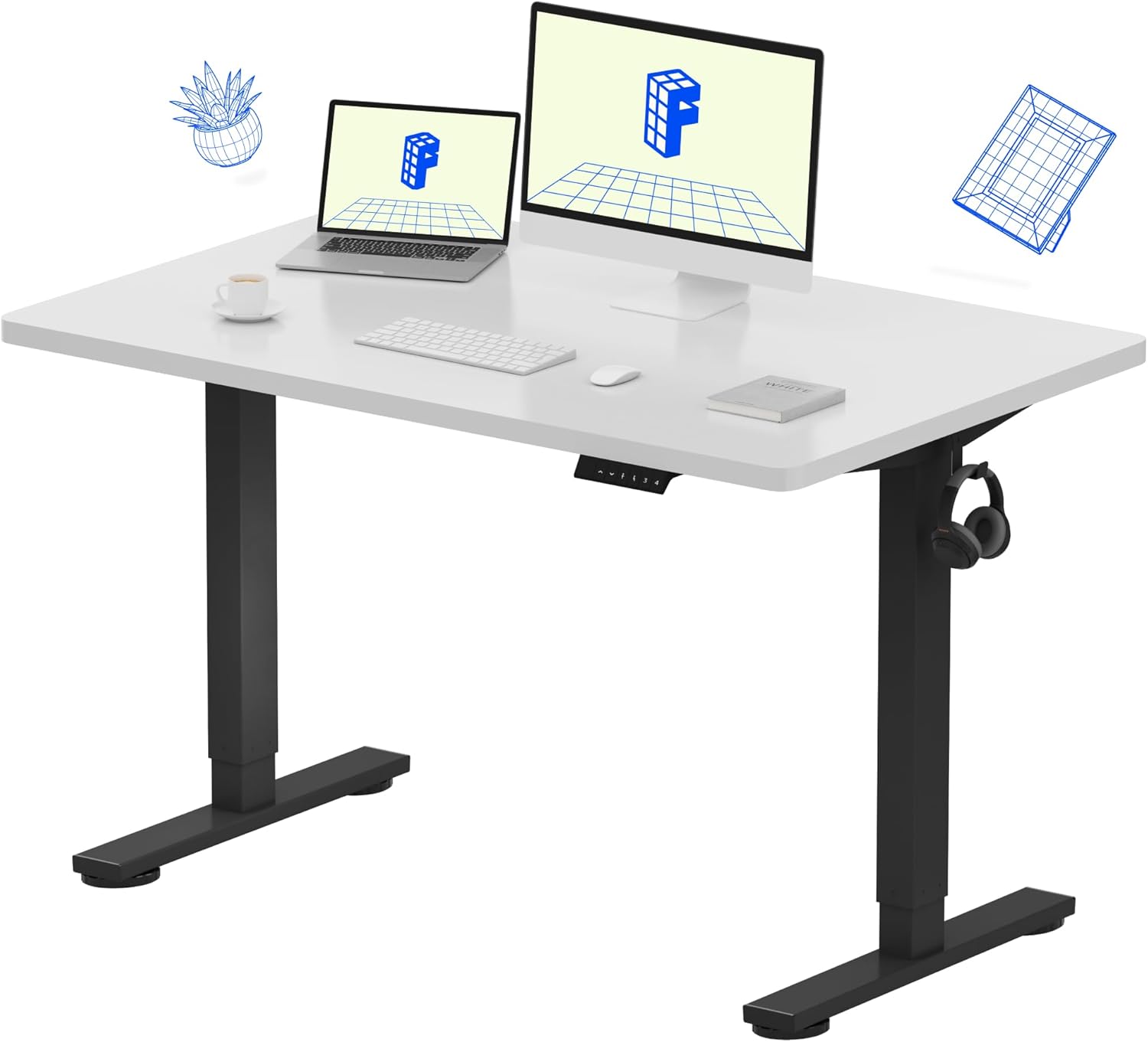 FLEXISPOT EN1 Whole-Piece Standing Desk