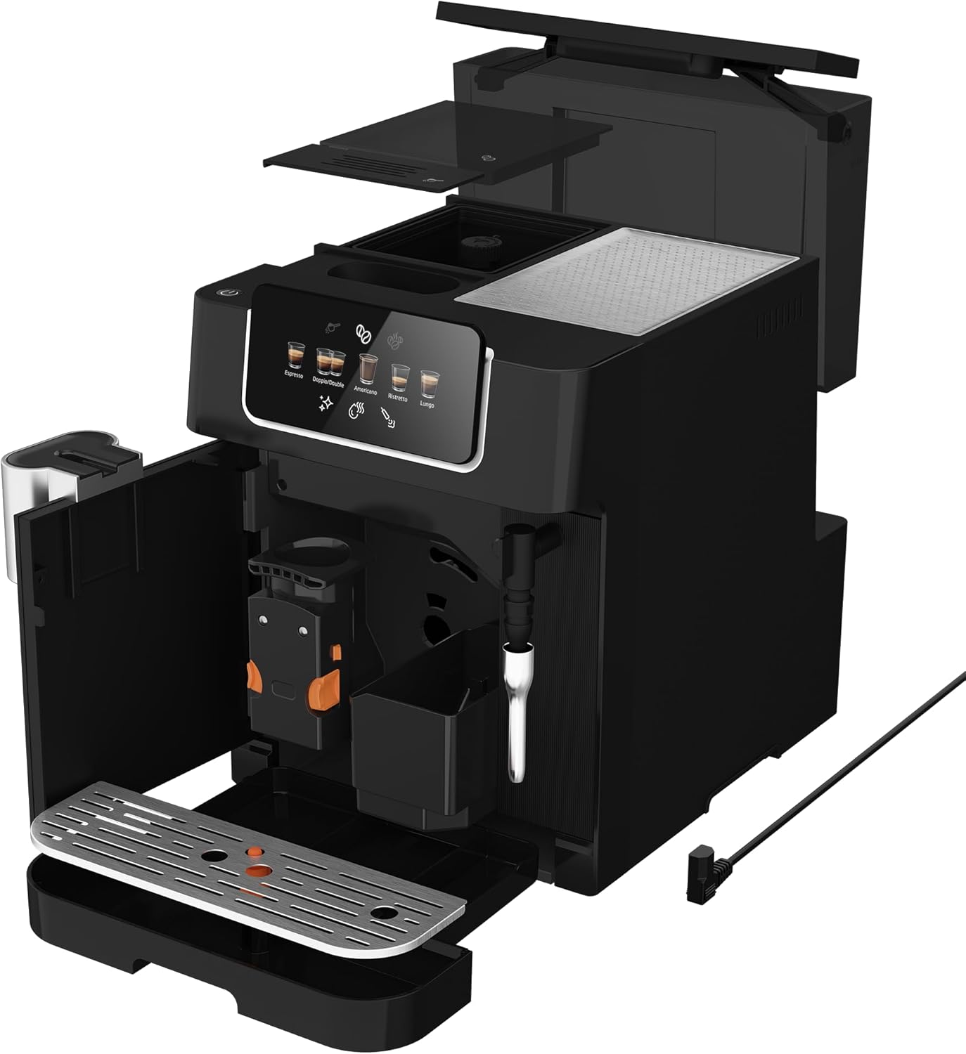 Machine expresso automatique café grains ou moulu noir