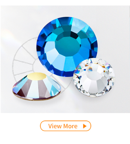 Crystalunite premium hotfix stones collection for gymnastics